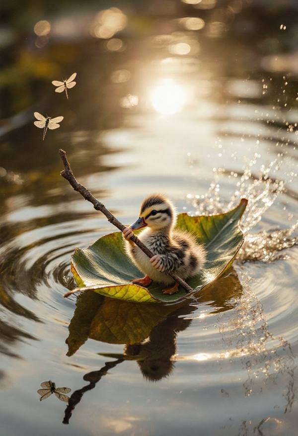 AI-generated image analyzed by PromptLens