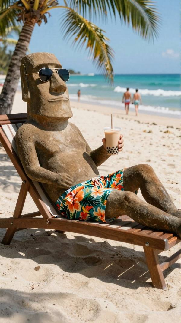 AI-generated image analyzed by PromptLens