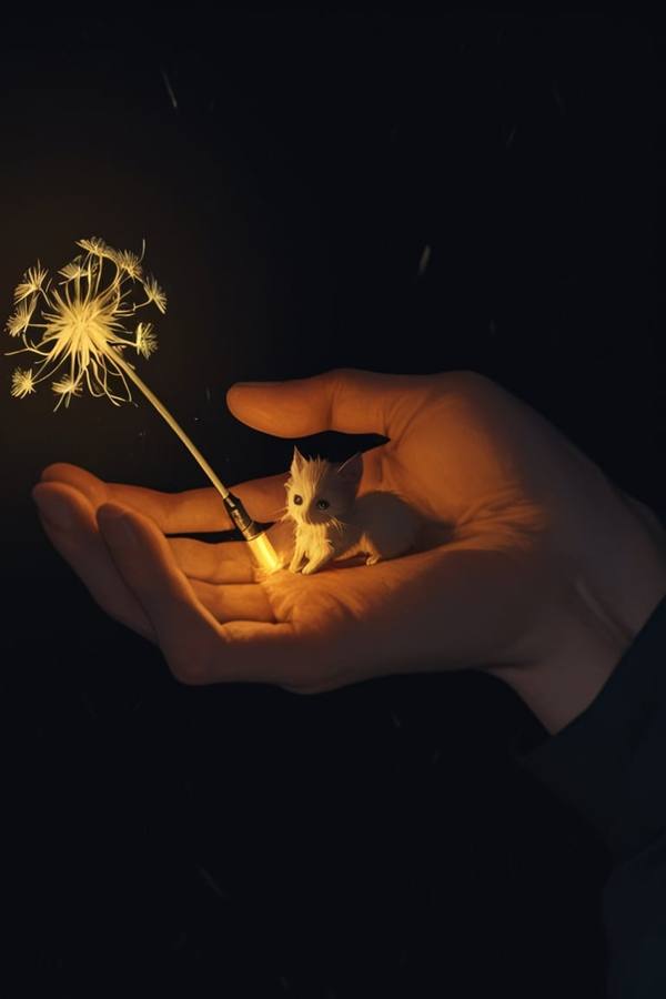 AI-generated image analyzed by PromptLens