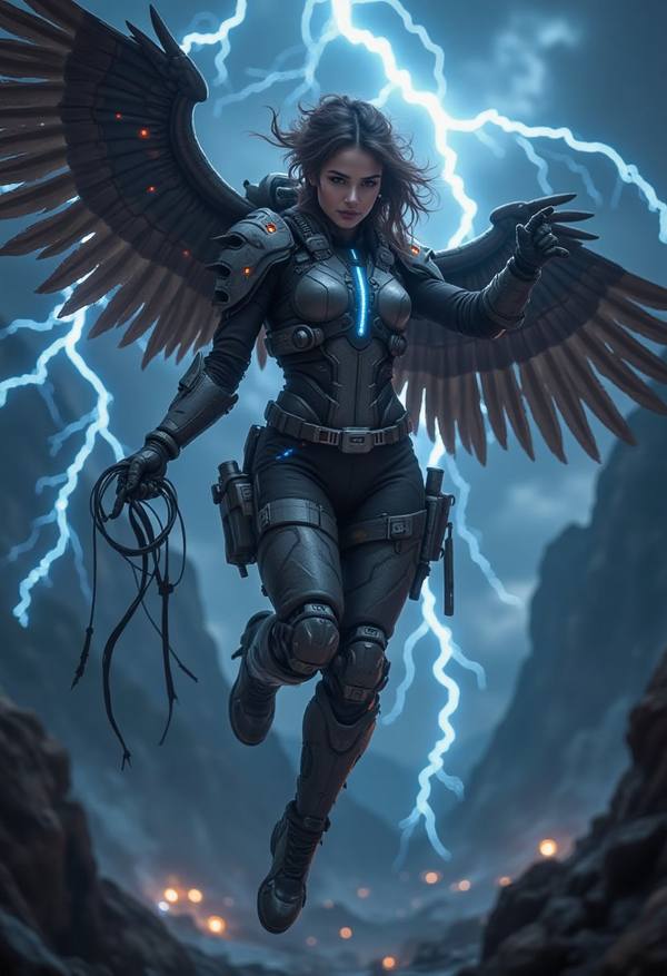 AI-generated image analyzed by PromptLens