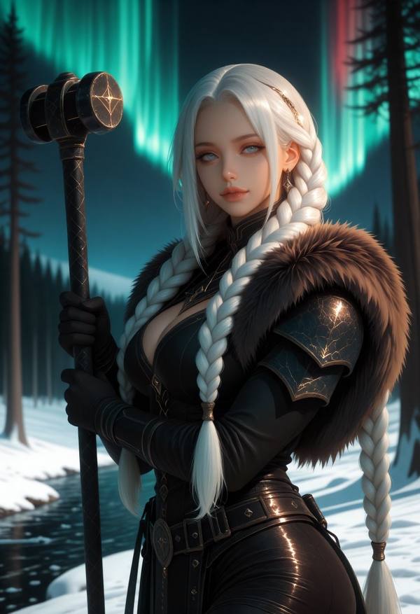 AI-generated image analyzed by PromptLens