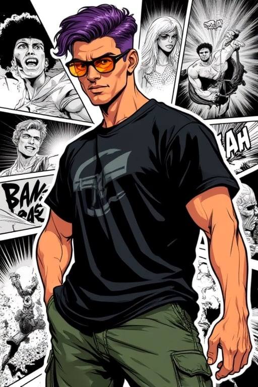 AI-generated image analyzed by PromptLens