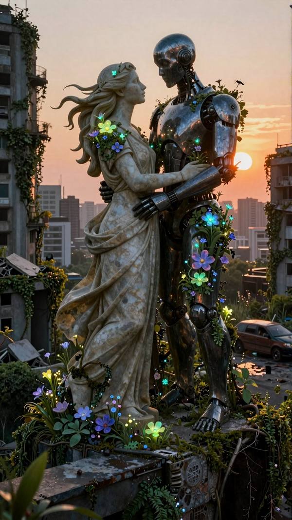 AI-generated image analyzed by PromptLens