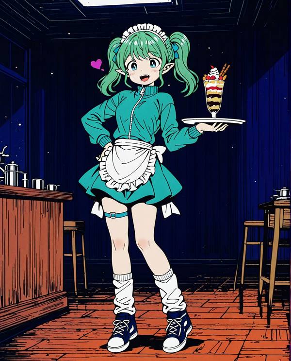 AI-generated image analyzed by PromptLens