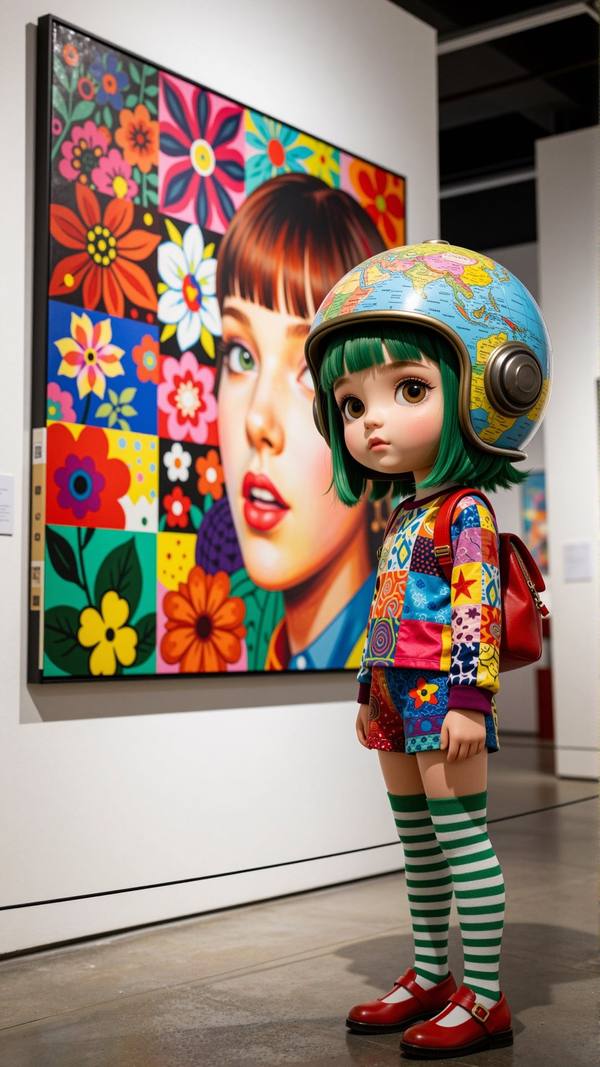 AI-generated image analyzed by PromptLens