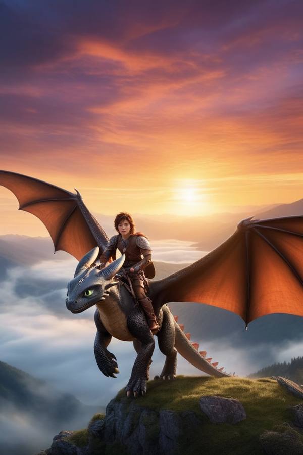 AI-generated image analyzed by PromptLens