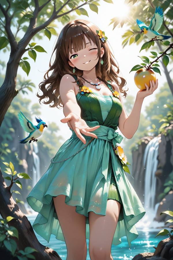 AI-generated image analyzed by PromptLens