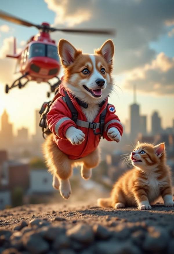 AI-generated image analyzed by PromptLens