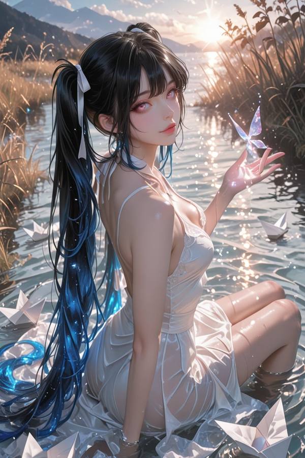 AI-generated image analyzed by PromptLens