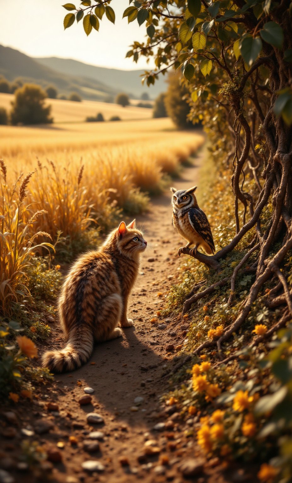 AI-generated image analyzed by PromptLens