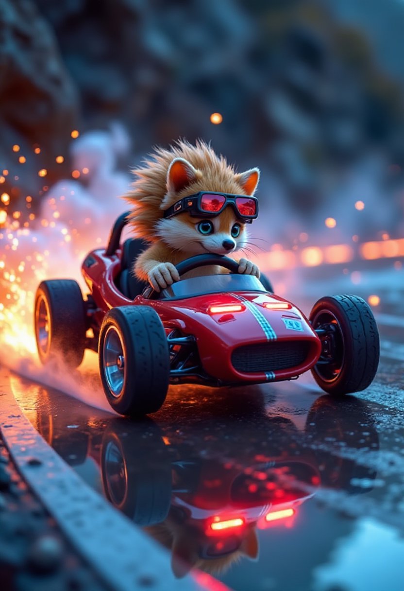 AI-generated image analyzed by PromptLens