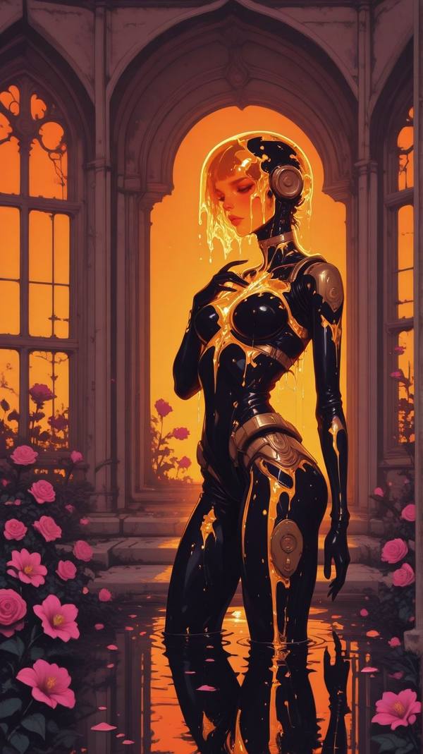 AI-generated image analyzed by PromptLens