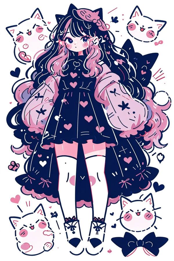 AI-generated image analyzed by PromptLens