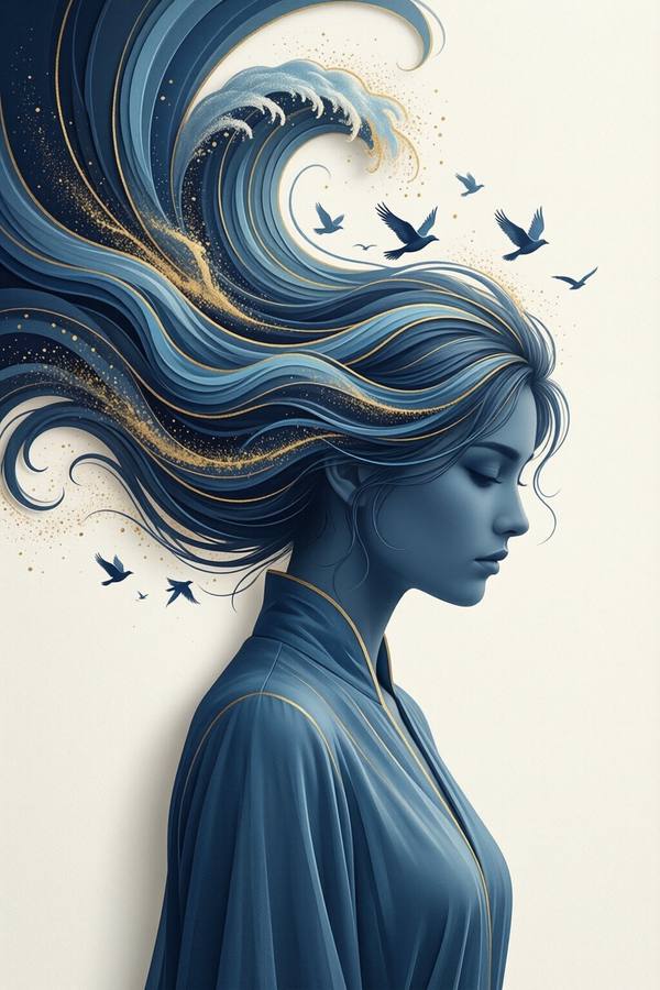 AI-generated image analyzed by PromptLens