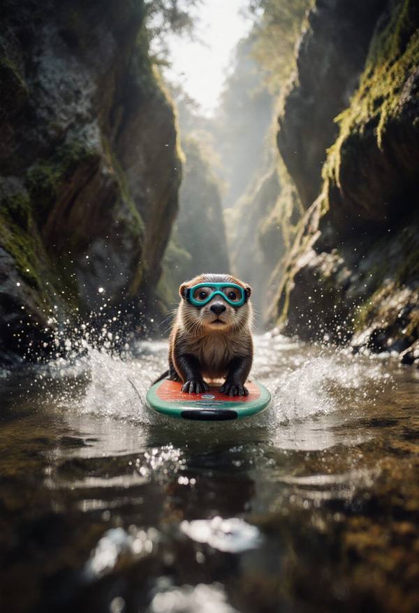 AI-generated image analyzed by PromptLens