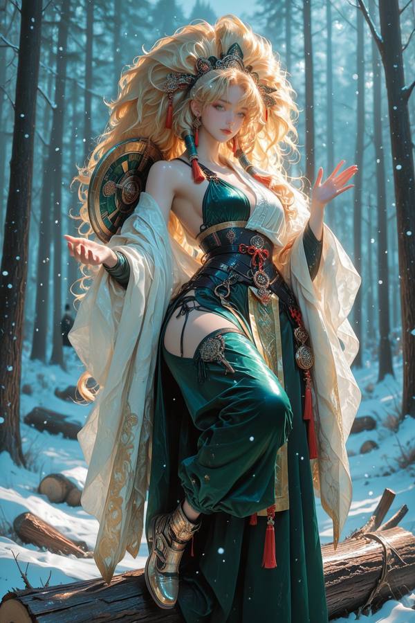 AI-generated image analyzed by PromptLens