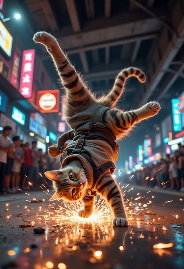 AI-generated image analyzed by PromptLens