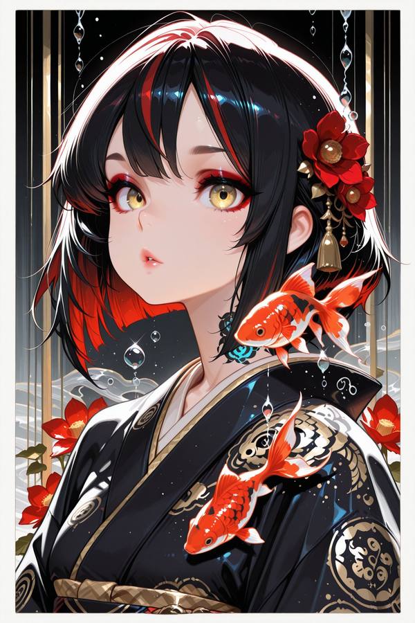 AI-generated image analyzed by PromptLens