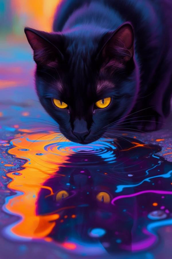 AI-generated image analyzed by PromptLens