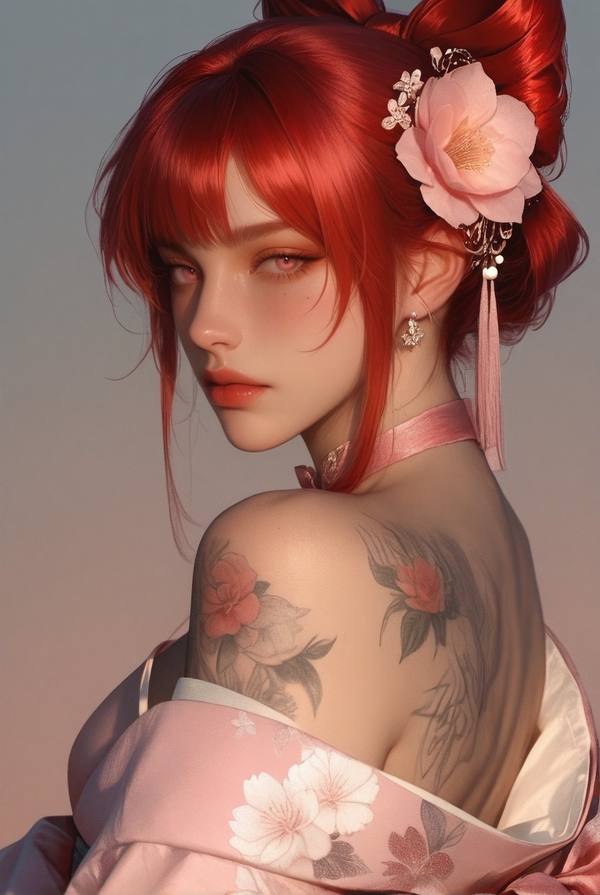 AI-generated image analyzed by PromptLens