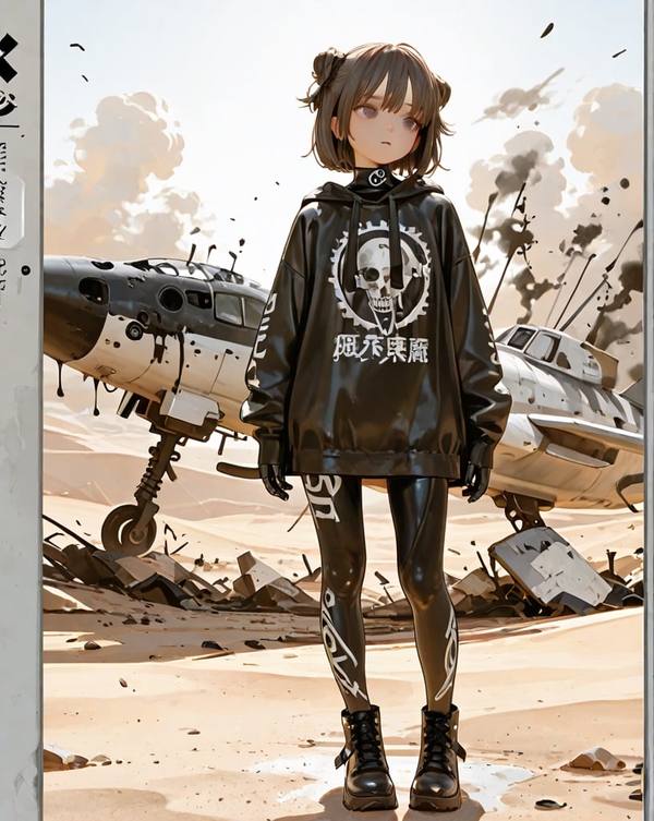 AI-generated image analyzed by PromptLens