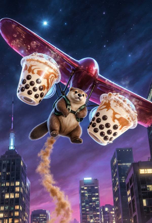 AI-generated image analyzed by PromptLens