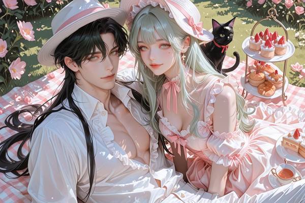 AI-generated image analyzed by PromptLens