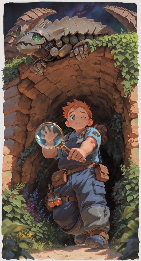 AI-generated image analyzed by PromptLens