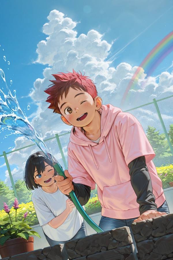 AI-generated image analyzed by PromptLens