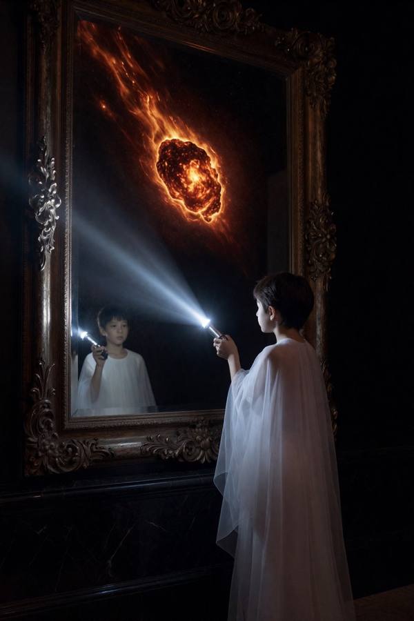 AI-generated image analyzed by PromptLens