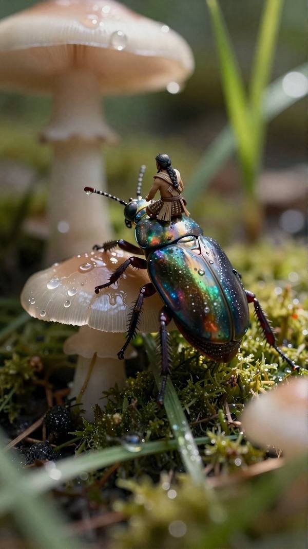 AI-generated image analyzed by PromptLens