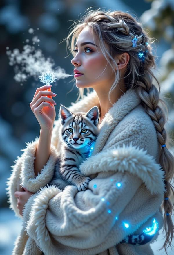 AI-generated image analyzed by PromptLens