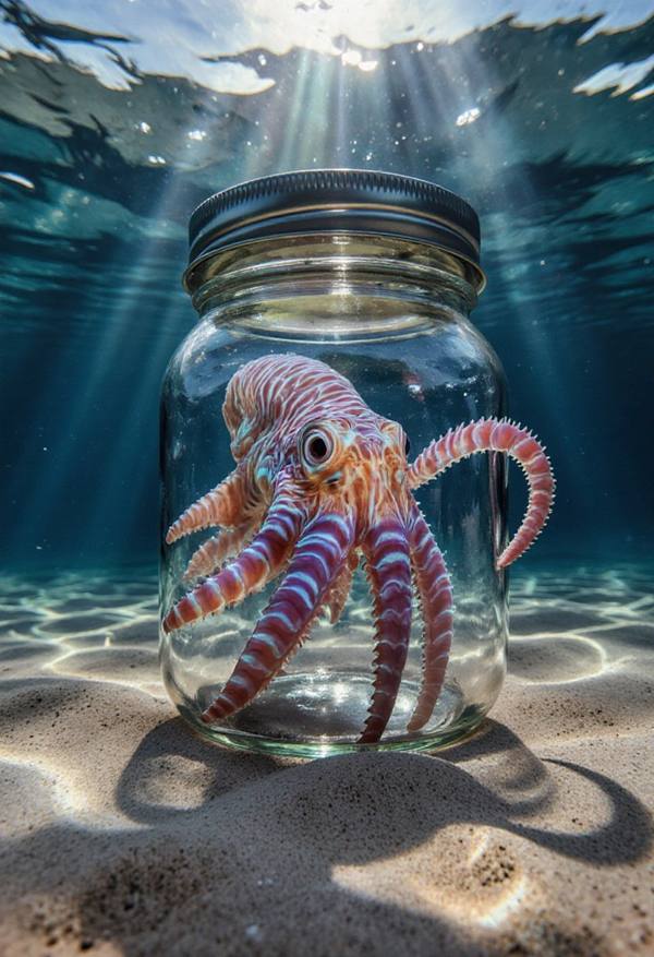 AI-generated image analyzed by PromptLens