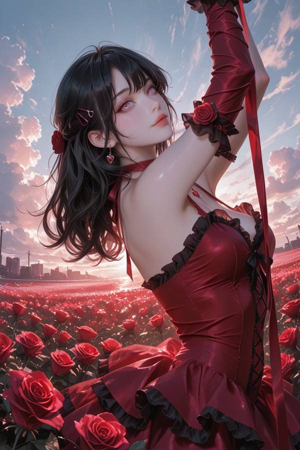 AI-generated image analyzed by PromptLens