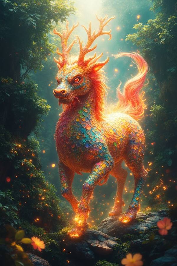 AI-generated image analyzed by PromptLens