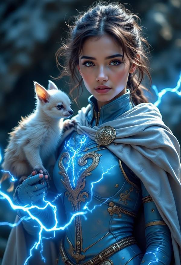 AI-generated image analyzed by PromptLens