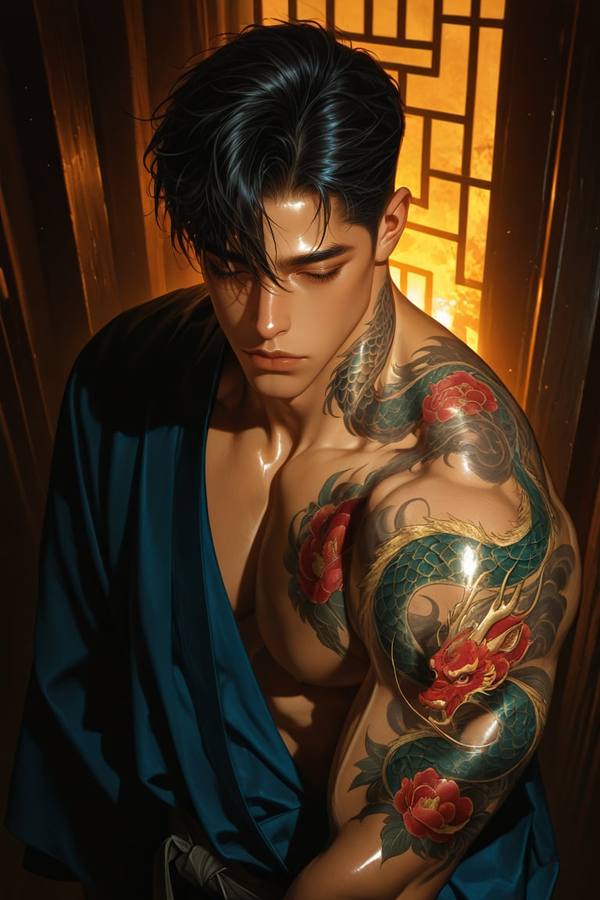 AI-generated image analyzed by PromptLens