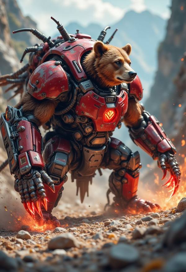 AI-generated image analyzed by PromptLens