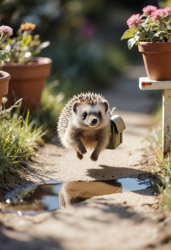 AI-generated image analyzed by PromptLens