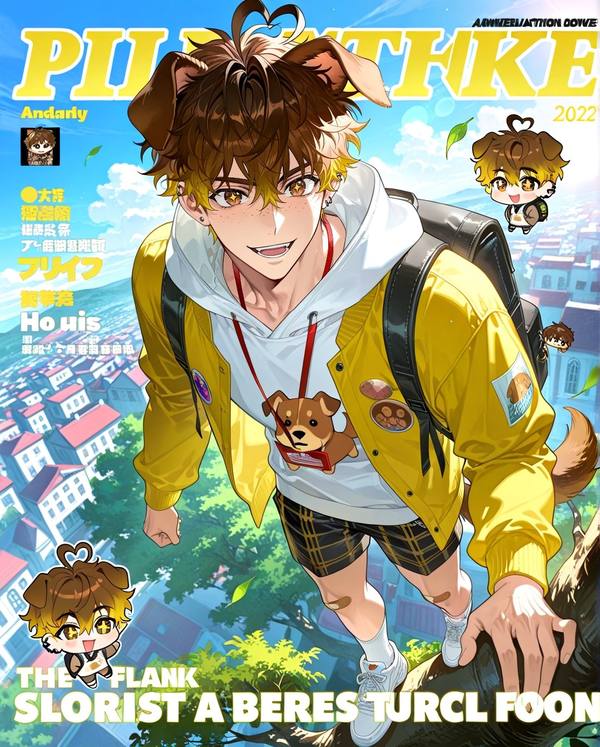 AI-generated image analyzed by PromptLens