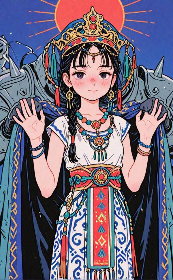 AI-generated image analyzed by PromptLens