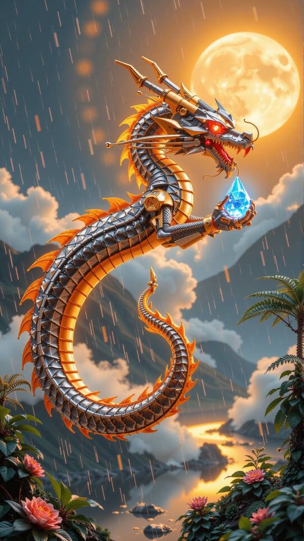 AI-generated image analyzed by PromptLens