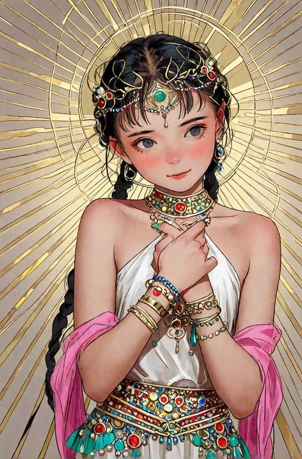 AI-generated image analyzed by PromptLens