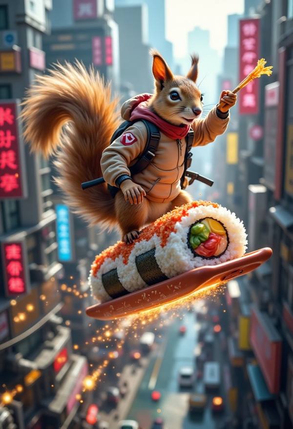 AI-generated image analyzed by PromptLens