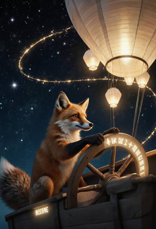 AI-generated image analyzed by PromptLens