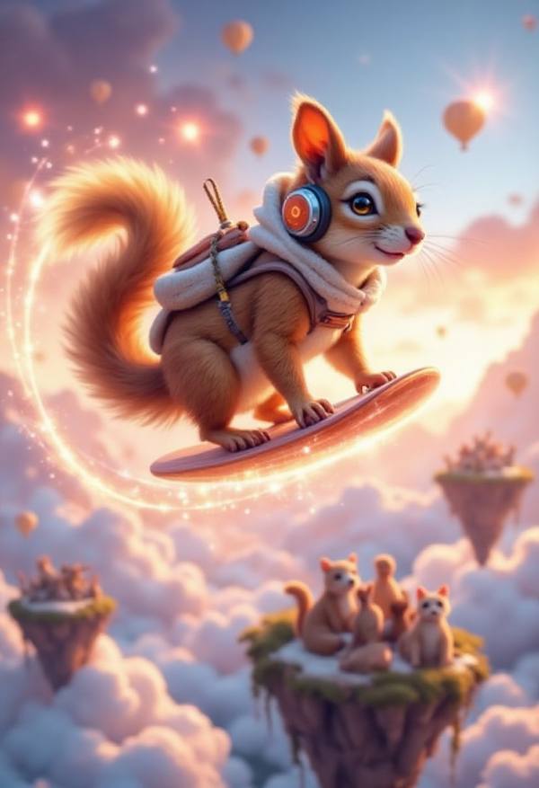 AI-generated image analyzed by PromptLens