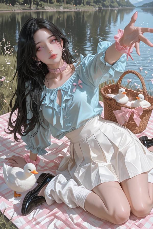 AI-generated image analyzed by PromptLens