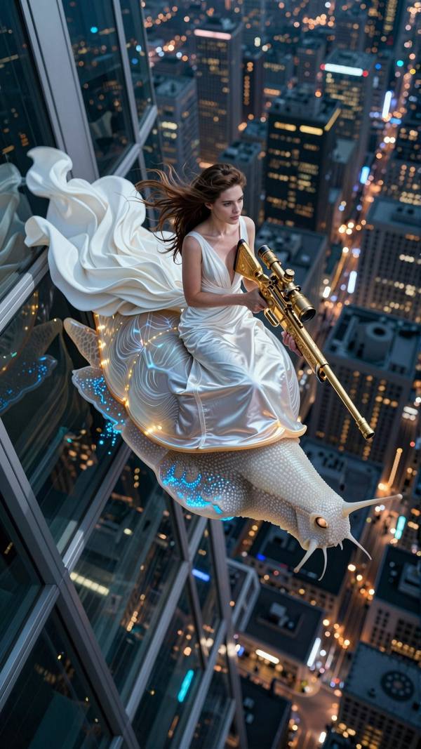 AI-generated image analyzed by PromptLens