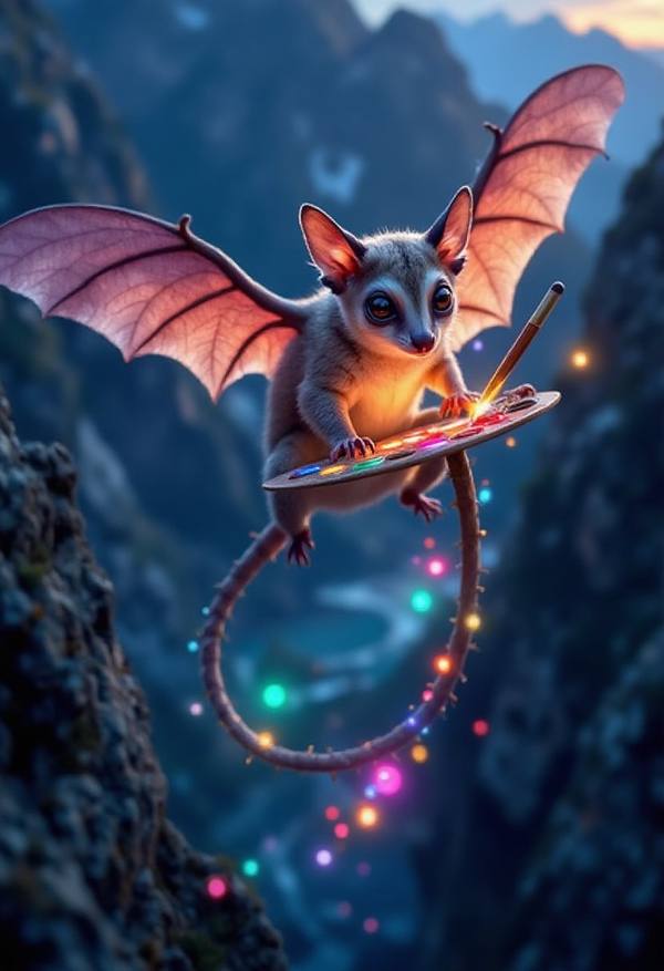 AI-generated image analyzed by PromptLens