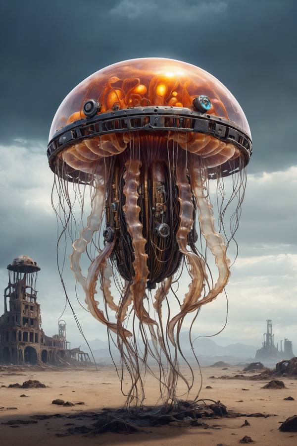 AI-generated image analyzed by PromptLens